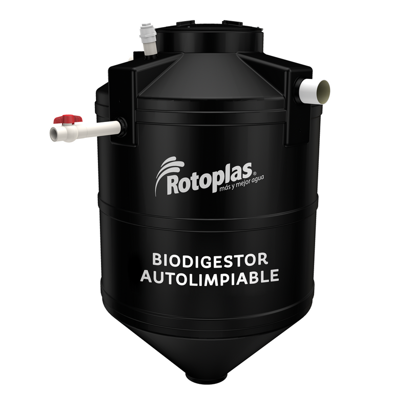 BIODIGESTOR AUTOLIMPIABLE 1,300 L