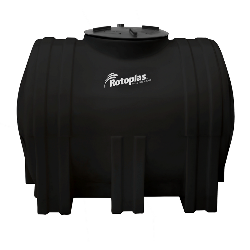 TANQUE HORIZONTAL 1000 L REF 40% NEGRO