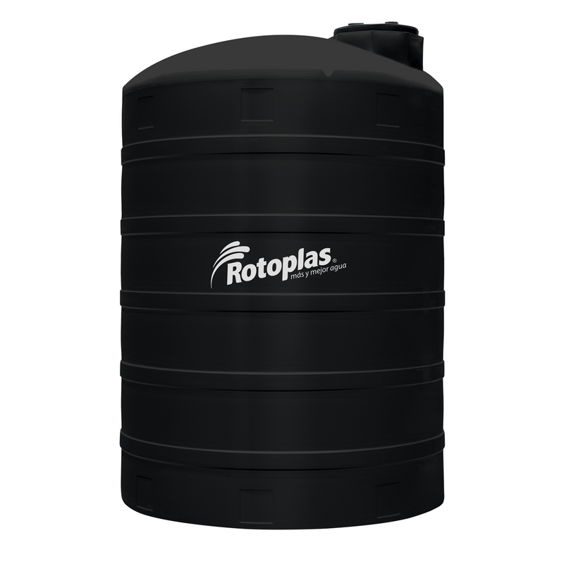 TANQUE VERTICAL 25000 L REF 40% NEGRO