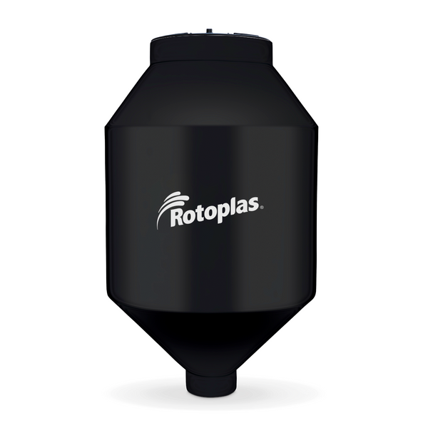 TOLVA 600 L ANGULO 45 REF 40% NEGRA