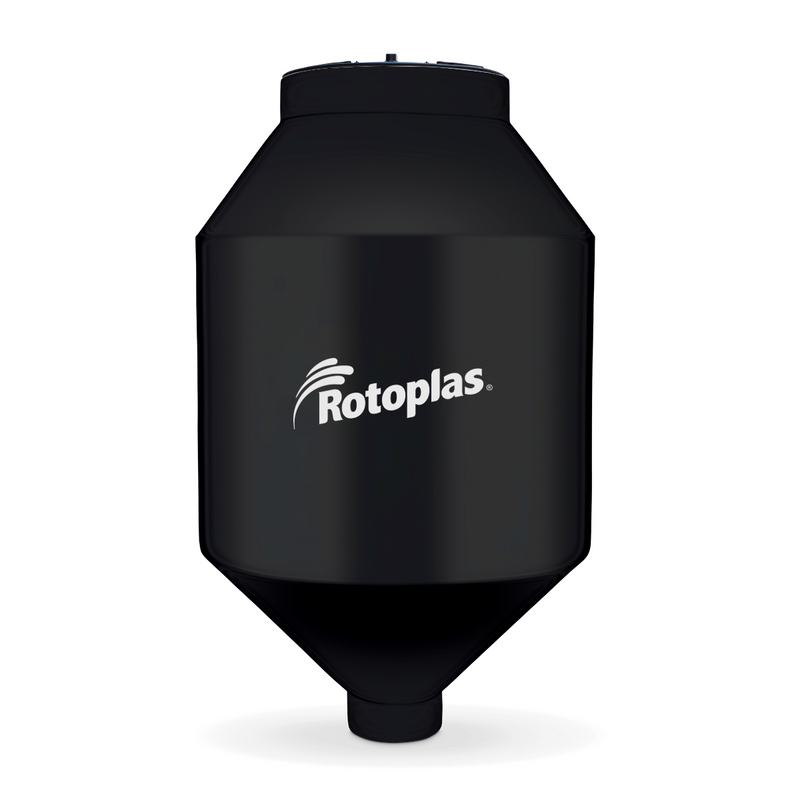 TOLVA 600 L ANGULO 45 REF 40% NEGRA