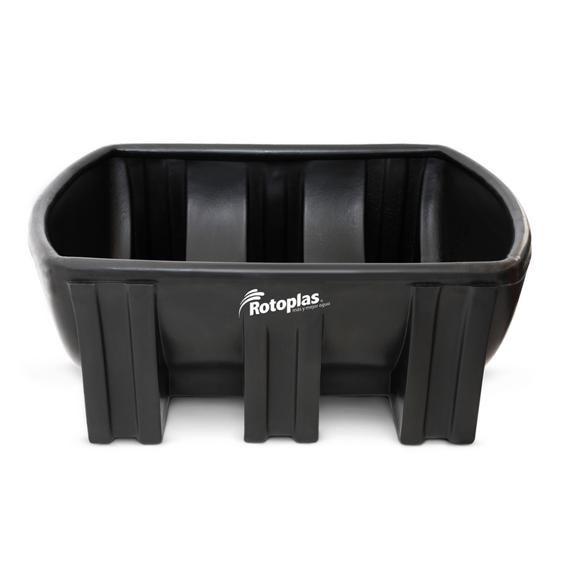 BEBEDERO 500 L STD NEGRO HORIZONTAL